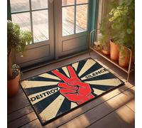 XYBH Farm Bath Mat Destroy Silence: Speak Up! Doormat Restroom Decor Fall Rug(50X80CM)