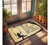 XYBH Front Door Welcome Mat Don'T Let Yourself Be Controlled By People, Money Or Past Experiences. Doormat Fall Mats Outdoor Room Decore(50X80CM)