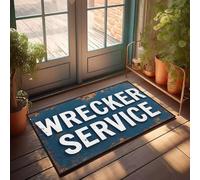 XYBH Front Porch Mat Outdoor Wrecker Service Doormat Bathroom Stuff Front Porch Mat Outdoor(50X80CM)