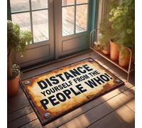 XYBH Funny Bathroom Rugs Distance Yourself From The People Who! Doormat Emo Room Decor Stuff For Bedroom(50X80CM)