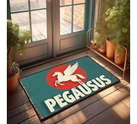 XYBH Funny Front Door Mat Outdoor Pegasus: The Winged Horse Of Greek Mythology Doormat Bar For Man Cave Gifts For Home Decor(50X80CM)