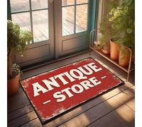 XYBH Garage Accessories For Man Cave Antique Store Signage Doormat Porch Decor Playroom Furniture(40X60CM)