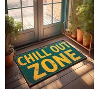 XYBH Garage Accessories For Man Cave Chill Out Zone Sign. Doormat Porch Decor Playroom Furniture(40X60CM)