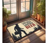 XYBH Garage Accessories For Man Cave I Believe I'Ll Have Another Beer Doormat Porch Decor Playroom Furniture(40X60CM)