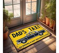 XYBH Home Alone Door Mat 24 Hours A Day 365 Days A Year Doormat Fall Outdoor Doormat Lake House Decor(50X80CM)