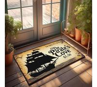 XYBH Home Decor For Men The Pirate'S Cove $5.50 Doormat Playroom Decor Bedroom Accessories(40X60CM)