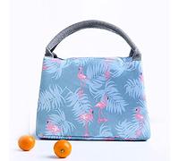 XYBH Insulated Lunch Bag Tote Box Portable Cooler Sacks Picnic Organizer Thermal 9 * 6.3 * 5.9 Inch(23 * 16 * 15cm)