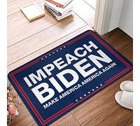 XYBH Man Cave Decorations Impeach Biden-Make America America Again Mat Garage Decor For Men Teen Room Decor(65X90CM)