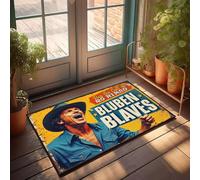 XYBH Personalized Door Mats For Front Door Bluben Blaves: Roar The Call! Doormat Stuff For Boys Room Door Decor(65X90CM)