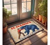 XYBH Porch Rugs Outdoor Hamm'S Beer: From The Land Of Sky Blue Water. Doormat Rugs For Kitchen Garage Decor For Men(40X60CM)