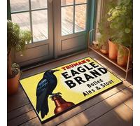 XYBH Retro Area Rug Truman'S Eagle Brand Ales & Stout. Doormat Stuff For Teens Man Cabe Decor(50X80CM)