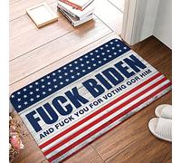 XYBH Rustic Bathroom Rugs f-k Biden Mat Bedroom Accessories Fall Mats Outdoor(40X60CM)