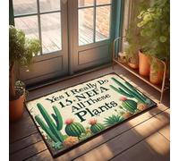 XYBH Stuff For Your Room Yes, I Really Do. 15+ Nefa All These Plants. Doormat Welcome Home Mats For Front Door Decore For Room(50X80CM)