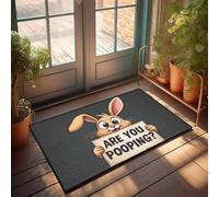 XYBH Things For Boys Room Are You Pooping? Doormat Doormat Outdoor Entrance Dorm Sweet Dorm Door Mat(65X90CM)