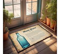 XYBH Things For Boys Room Moon Water Recipe Doormat Doormat Outdoor Entrance Dorm Sweet Dorm Door Mat(65X90CM)