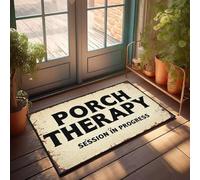 XYBH Things For Boys Room Porch Therapy Session In Progress Doormat Doormat Outdoor Entrance Dorm Sweet Dorm Door Mat(50X80CM)