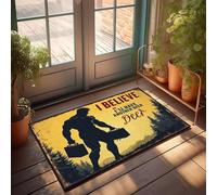 XYBH Welcome Doormat Outdoor Entrance Hello I Believe I'Ll Have Another Beer Doormat Funny Shoes Tiki Bar Decorations(65X90CM)