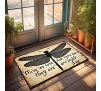 XYBH Welcome-Ish Door Mat Those We Love Don'T Fade Away, They Are Inside Our Hearts. Doormat Cool Stuff For Your Room Indie Room Decor(50X80CM)
