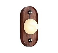 XYBZJP American Industrial Style Metal Wall Light, LED Light Source Marble Wall Lamp, Hard Wire Connection Wall Sconce, Bedside Dining Room Entrance Decorative Lighting Fixtures