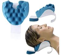 XYDESIGN Neck and Shoulder Relaxer Neck and Shoulder Pain Relief Support Pillow and Relaxation Device Memory Sponge Head Tension Release Pillow Support Shoulder Massage Traction (1 Pcs)