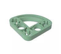 XYEIUGO 32249 Technic Beam 3x3 L-Shape with Quarter Ellipse Thin, 50 PCS | Sand Green. Compatible with LEGO Building Blocks. MOC components for major building brands. Color consistency. GDS-990.