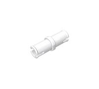 XYEIUGO 3673 Technic Pin Without Friction Ridges Lengthwise, White, 50 PCS | Compatible with LEGO Building Blocks. MOC components for major building brands. consistent color matching. GDS-892.