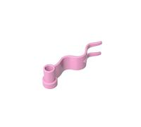 XYEIUGO 4495 Flag 4x1 Wave [First Wave Right], Bright Pink, 10 PCS | Compatible with LEGO Building Blocks. MOC components for major building brands. consistent color matching. GDS-M204.