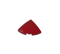 XYEIUGO 5852 Round Curved Tile 2x2x2/3, Dark Red, 20 PCS | Compatible with LEGO Building Blocks. MOC components for major building brands. consistent color matching. GDS-90538.