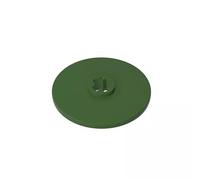 XYEIUGO Compatible with LEGO 2723 Wheel Technic Disk 3x3, Tarmac, 50 PCS | MOC components for major building brands. Designed for custom builds, repairs and custom models. GDS-1268.