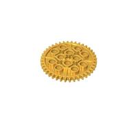 XYEIUGO GDS-1099 3649 Technic Gear 40 Tooth, Metallic Gold, 10 PCS | Compatible with LEGO Building Blocks. MOC components for major building brands. For custom builds and replacement parts.