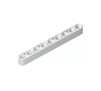 XYEIUGO GDS-666 40490 Technic Beam 1x9 Thick, Milky White, 50 PCS | Compatible with LEGO Building Blocks. MOC components for major building brands. For custom builds and replacement parts.