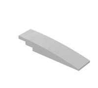 XYEIUGO Gobricks Arched Brick 2x8 Curved Arch Brick 10PCS Compatible with Major Brands GDS-M362 Classic Bulk Toy MOC Color:Light Bluish Gray 194
