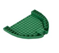 XYEIUGO Gobricks Boat Bow Deck Hull 1PCS Compatible with Major Brands GDS-M407 64651 Classic Bulk Toy MOC Color:Green 28