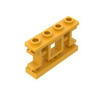 XYEIUGO Gobricks Ornaments 1x4x2 Chinese-Style Balustrade 10PCS Compatible with Major Brands GDS-M425 32932 Classic Bulk Toy MOC Color:Bright Light Orange 191
