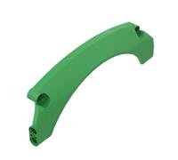 XYEIUGO Gobricks Technology Decoration 15x2x5 Sports Car Fender 4PCS GDS-M460 67141 Classic Bulk Toy MOC Color:Bright Green 37