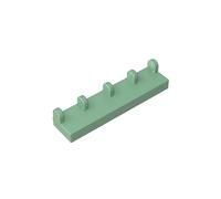 XYEIUGO Hinge Plate with 5 Claws on the SeiTeile 10 Pieces Compatible with Major Brands GDS-M439, Classic Bulk Toy, MOC, Colour: Gradient Green 151