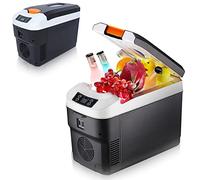 XYEJL 12L/15L/20L/25L/35L Electric Cool Box for Car, Mini Car Refrigerator Cooler, Truck 24V/12V/220V Portable Fridge, Long Distance Driving Journeys And Camping,12L