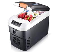 XYEJL 12L/15L/20L/25L/35L Portable Car Fridge Freezer 12/24V/220V Car Refrigerator Cooler Box,Electric Mini Fridge for Campervan, Vehicle, Truck, RV, Boat, Travel,25L