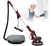 XYEJL Electric Drywall Sander,1250W Telescopic Drywall Sander,With Dust free Automatic Vacuum System,5 Variable Speed,the Ideal Sander for Sanding Ceilings and Walls,Sander+50SandPad