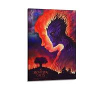 XYEMLZCC A Monster Calls Alternative Movie Poster Poster Decorative Painting Canvas Wall Posters And Art Picture Print Modern Family Bedroom Decor Posters 12x18inch(30x45cm)