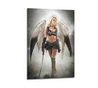 XYEMLZCC Angel in Heaven Poster Poster Decorative Painting Canvas Wall Posters And Art Picture Print Modern Family Bedroom Decor Posters 12x18inch(30x45cm)