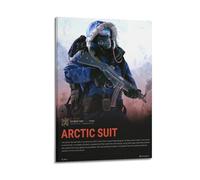 XYEMLZCC Arctic Suit Logo Poster Poster Decorative Painting Canvas Wall Posters And Art Picture Print Modern Family Bedroom Decor Posters 08x12inch(20x30cm)