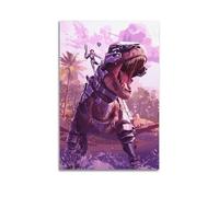 XYEMLZCC Ark Survival Poster Poster Decorative Painting Canvas Wall Posters And Art Picture Print Modern Family Bedroom Decor Posters 12x18inch(30x45cm)