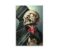 XYEMLZCC Astor Piazzolla Poster Poster Decorative Painting Canvas Wall Posters And Art Picture Print Modern Family Bedroom Decor Posters 24x36inch(60x90cm)