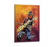 XYEMLZCC Carlos Santana Poster1 Poster Decorative Painting Canvas Wall Posters And Art Picture Print Modern Family Bedroom Decor Posters 16x24inch(40x60cm)