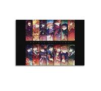 XYEMLZCC Fate Stay Night Prequel Anime Tv Show Poster2 Poster Decorative Painting Canvas Wall Posters And Art Picture Print Modern Family Bedroom Decor Posters 24x36inch(60x90cm)