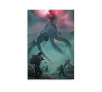 XYEMLZCC Once Human Game Poster2 Poster Decorative Painting Canvas Wall Posters And Art Picture Print Modern Family Bedroom Decor Posters 24x36inch(60x90cm)
