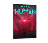 XYEMLZCC Once Human Game Poster3 Poster Decorative Painting Canvas Wall Posters And Art Picture Print Modern Family Bedroom Decor Posters 16x24inch(40x60cm)