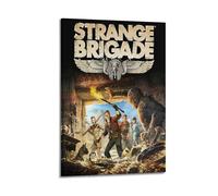 XYEMLZCC Strange Brigade Game Poster Poster Decorative Painting Canvas Wall Posters And Art Picture Print Modern Family Bedroom Decor Posters 16x24inch(40x60cm)