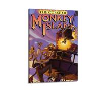 XYEMLZCC The Curse Of Monkey Island Poster Poster Decorative Painting Canvas Wall Posters And Art Picture Print Modern Family Bedroom Decor Posters 16x24inch(40x60cm)
